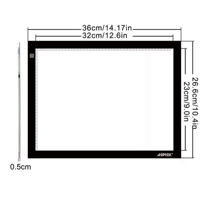 A4 LED Artcraft Tracing Light Pad DailySale