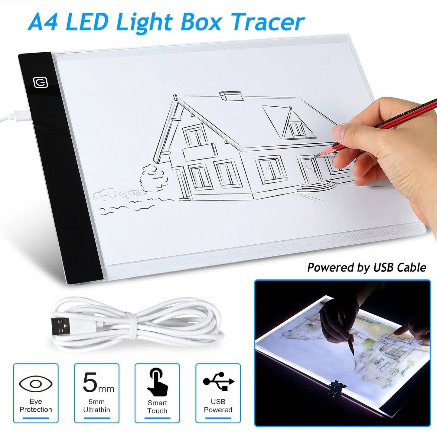 A4 LED Light Box Tracer DailySale