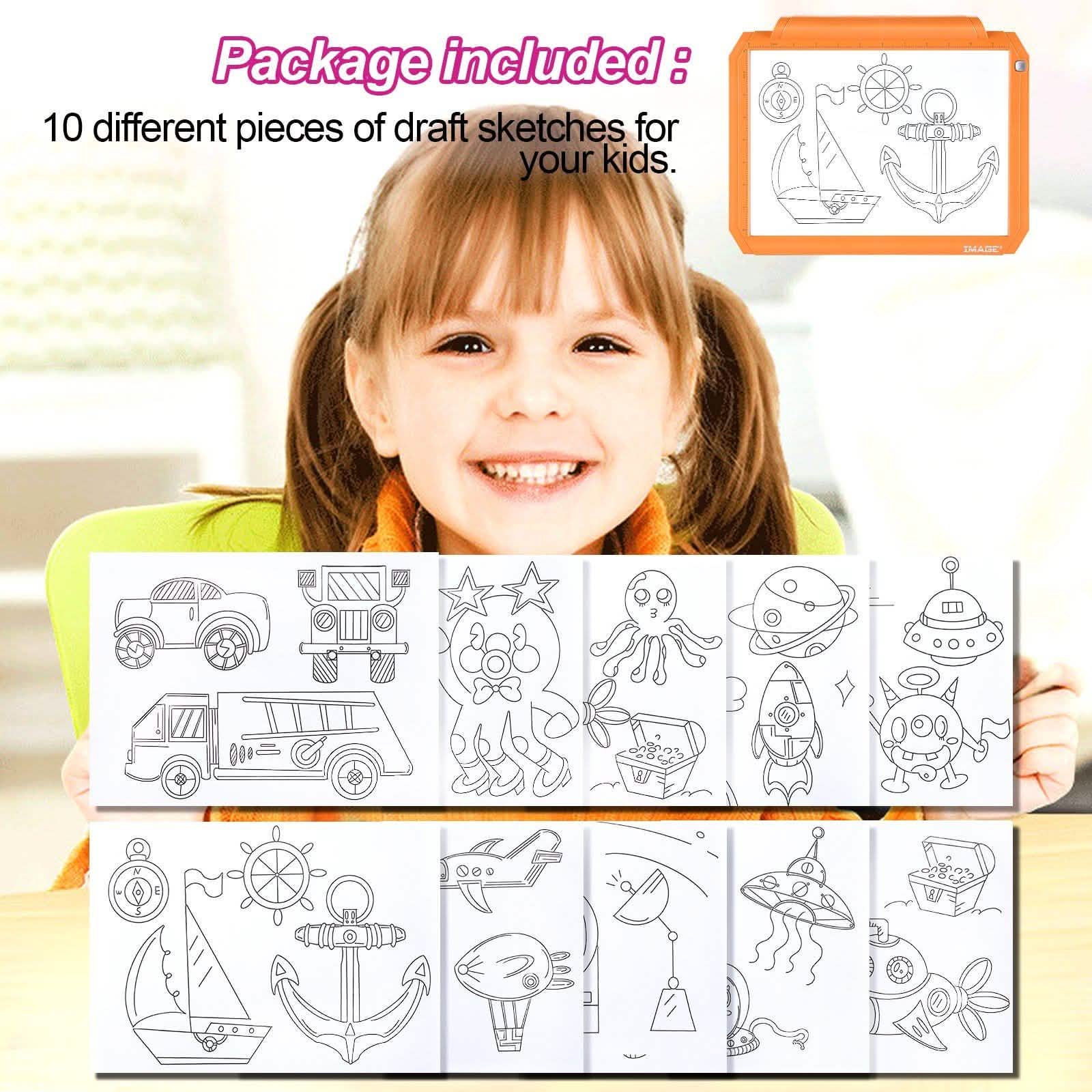 A4 Led Tracing Light Pad Box Memory Function Drawing Sketching Animation DailySale