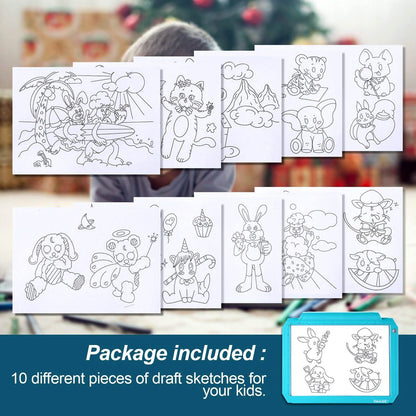 A4 Led Tracing Light Pad Box Memory Function Drawing Sketching Animation DailySale