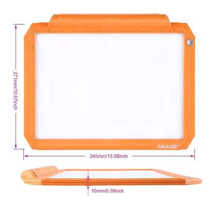 A4 Led Tracing Light Pad Box Memory Function Drawing Sketching Animation DailySale