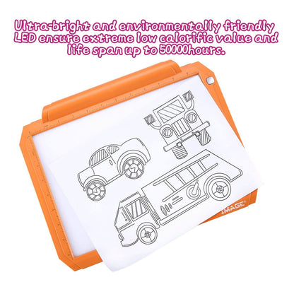 A4 Led Tracing Light Pad Box Memory Function Drawing Sketching Animation DailySale