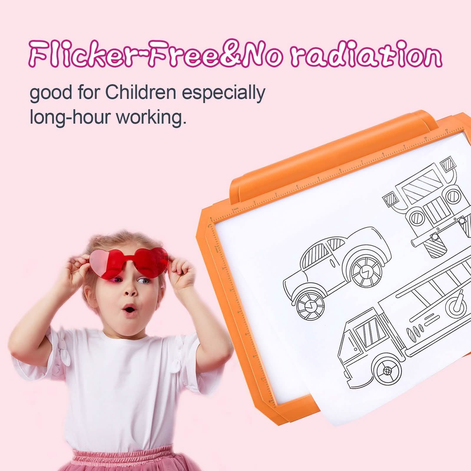A4 Led Tracing Light Pad Box Memory Function Drawing Sketching Animation DailySale