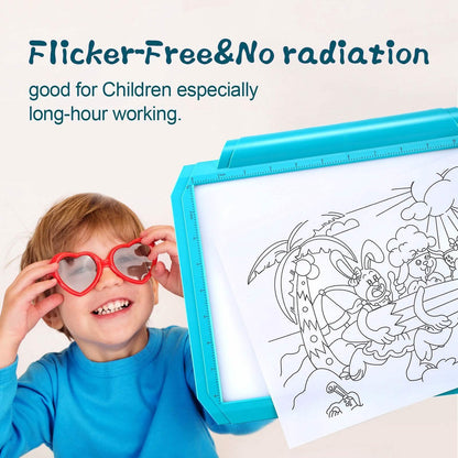A4 Led Tracing Light Pad Box Memory Function Drawing Sketching Animation DailySale