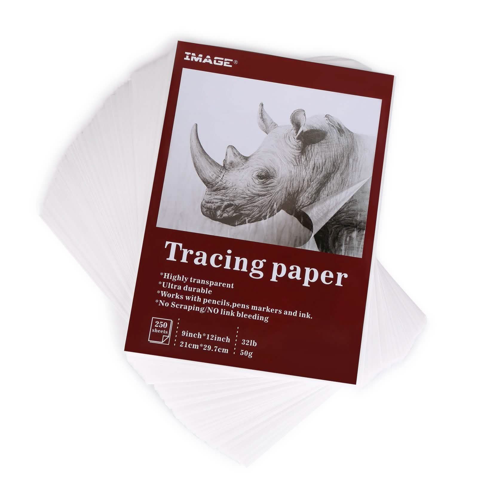 A4 Size 250 Sheets Translucent Vellum Paper for Tracing Sketching Drawing Animation DailySale