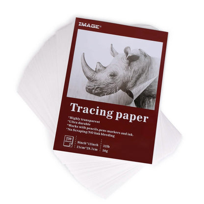 A4 Size 250 Sheets Translucent Vellum Paper for Tracing Sketching Drawing Animation DailySale