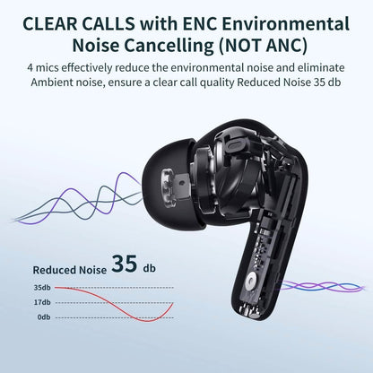 A40 Pro Wireless Earbuds (Refurbished) DailySale
