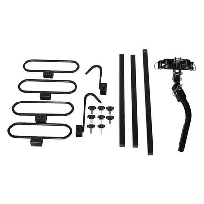 2 Bike Carrier Platform Hitch Rack Bicycle Rider Mount Fold Receiver 2" DailySale