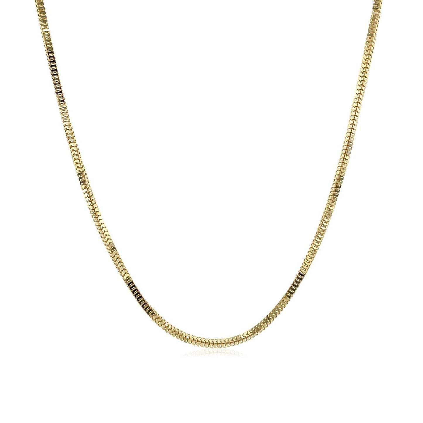 14k Yellow Gold Milano Chain 1.1mm Bids.com