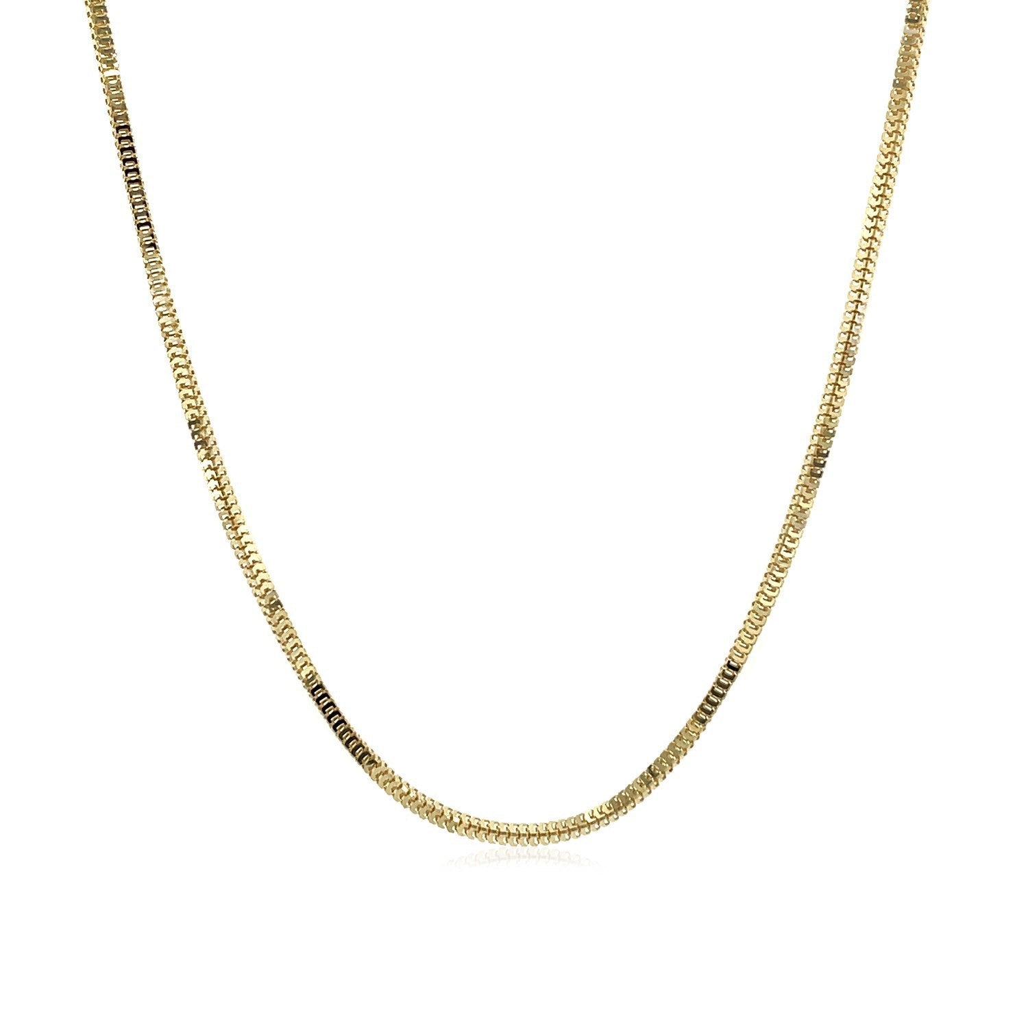 14k Yellow Gold Milano Chain 1.1mm Bids.com