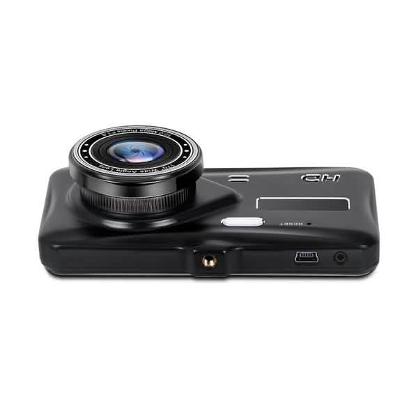 A6T 4-Inch 170° Wide Angle Full HD 1080P Car DVR Dual Lens Dash Cam Rear View Camera Video Recorder with Touch Screen DailySale