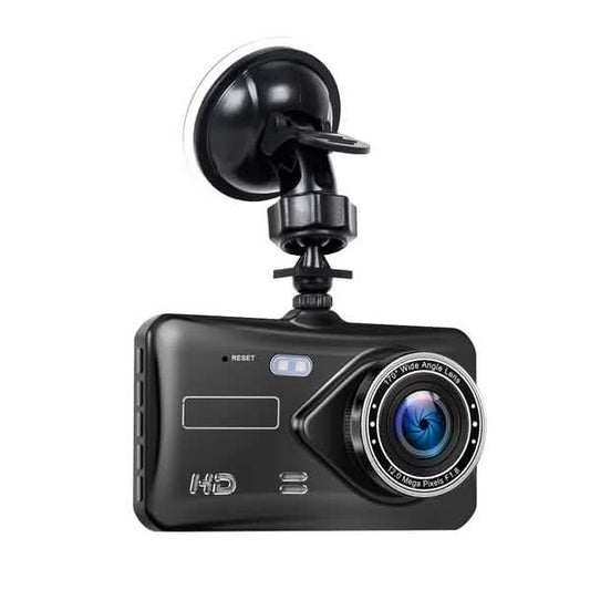 A6T 4-Inch 170° Wide Angle Full HD 1080P Car DVR Dual Lens Dash Cam Rear View Camera Video Recorder with Touch Screen DailySale