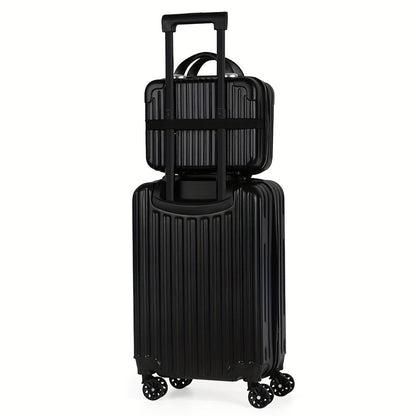 2-Piece Spinner Luggage Set – 20” Carry-On & 14” Crossbody Handbag DailySale