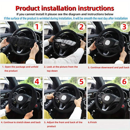 Breathable Comfortable Non-slip Mesh Steering Wheel Cover DailySale
