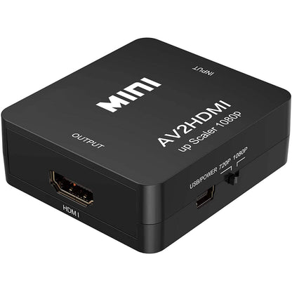 ABLEWE 1080P Mini RCA Composite CVBS Video Audio Converter Adapter DailySale