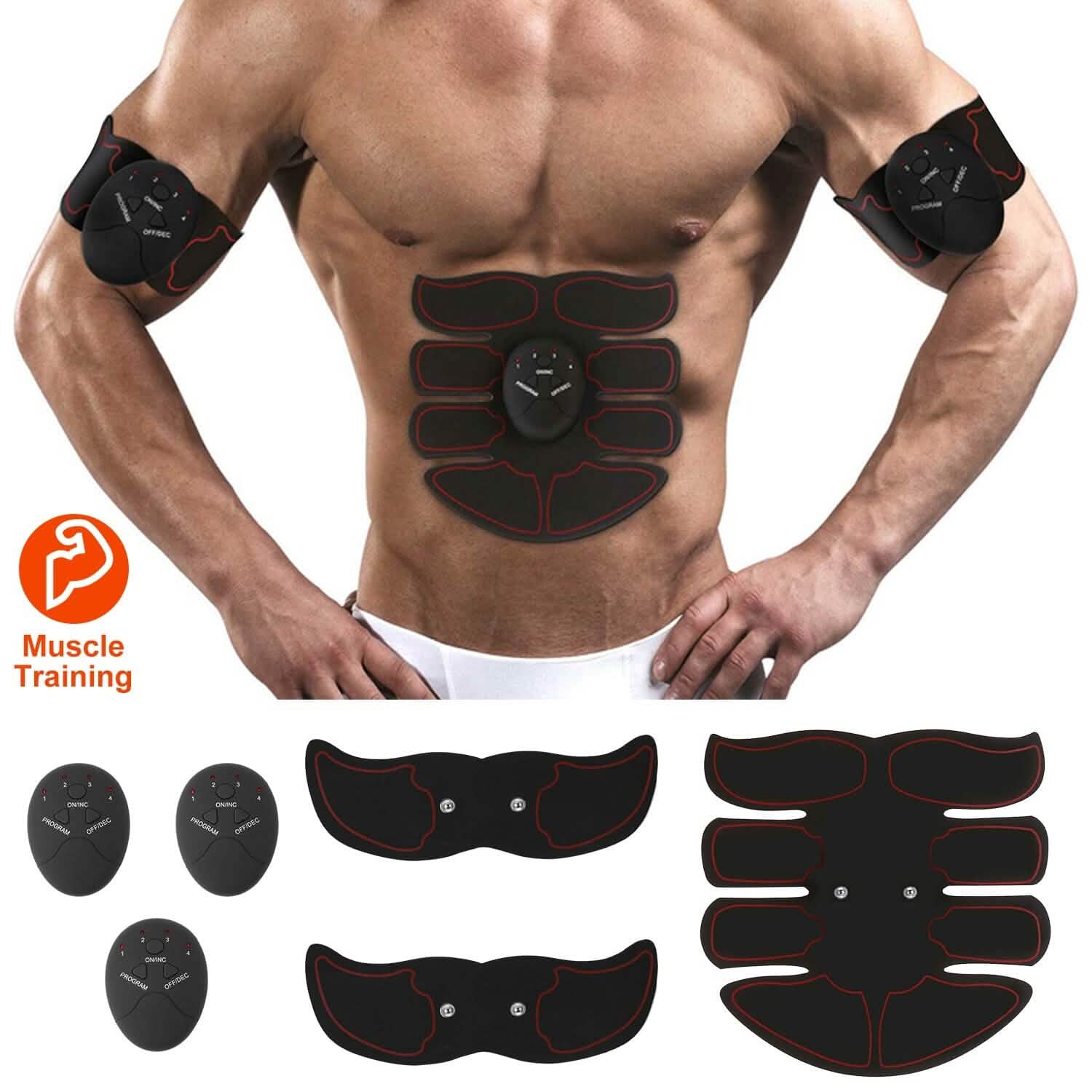 Abs Stimulator Muscle Toner EMS with 6 Modes DailySale