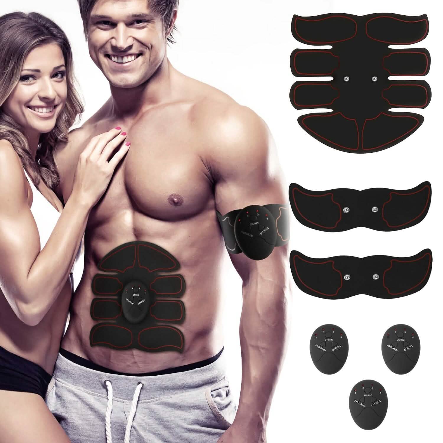 Abs Stimulator Muscle Toner EMS with 6 Modes DailySale