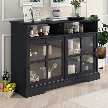 Accent Cabinet Wood Kitchen Buffet Sideboard DailySale