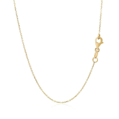 14k Yellow Gold Necklace with Interlocking Petite Rectangles Bids.com