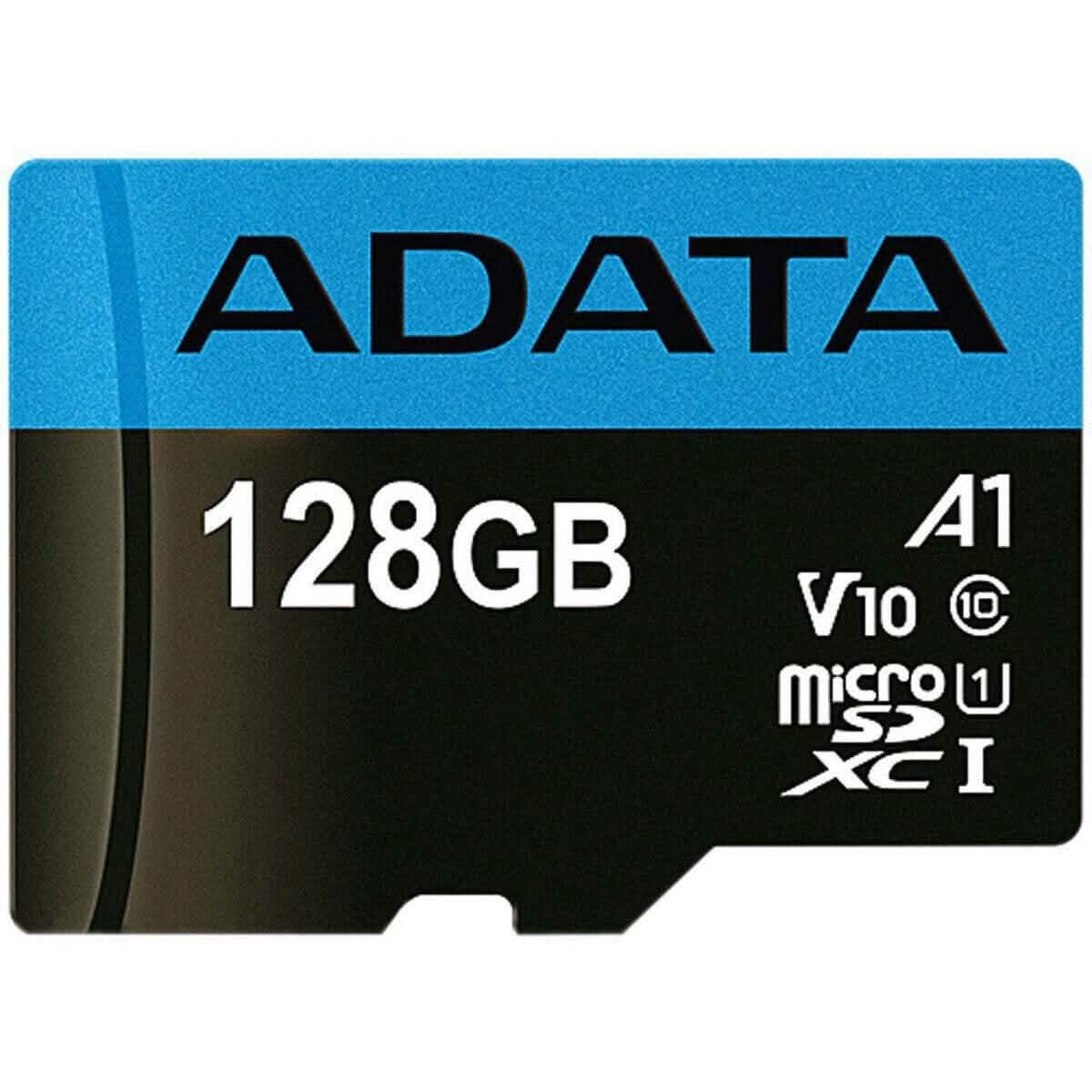ADATA Memory Card 128GB Class 10 MicroSD with Adapter for Smartphones/Tablets (Refurbished) DailySale