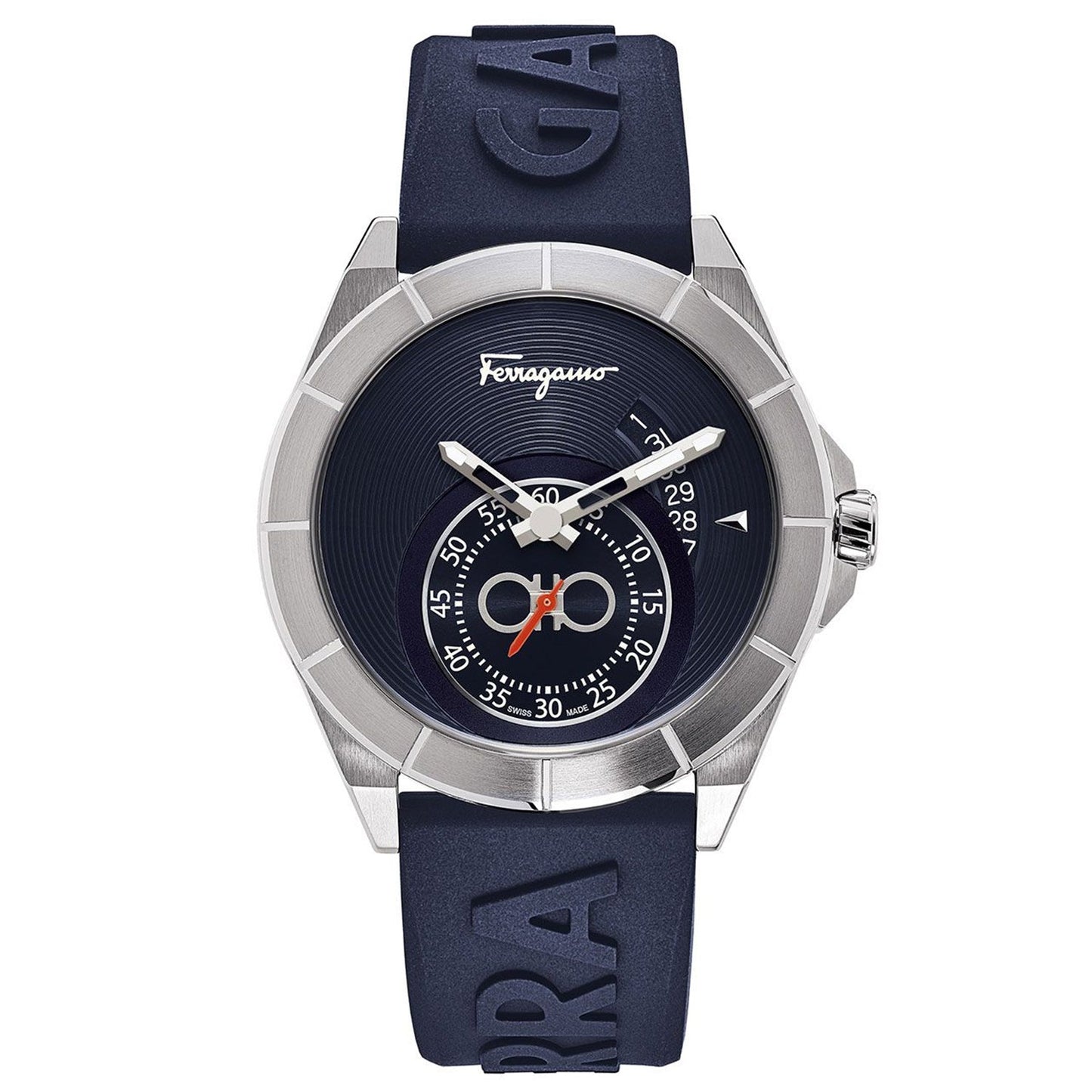 Salvatore Ferragamo Menen's Gancini Slim Bids.com