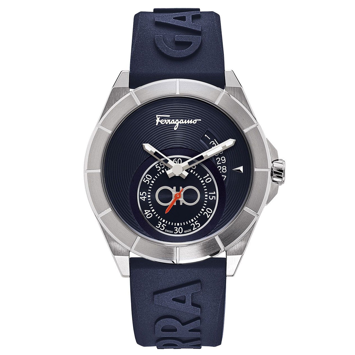 Salvatore Ferragamo Menen's Gancini Slim Bids.com