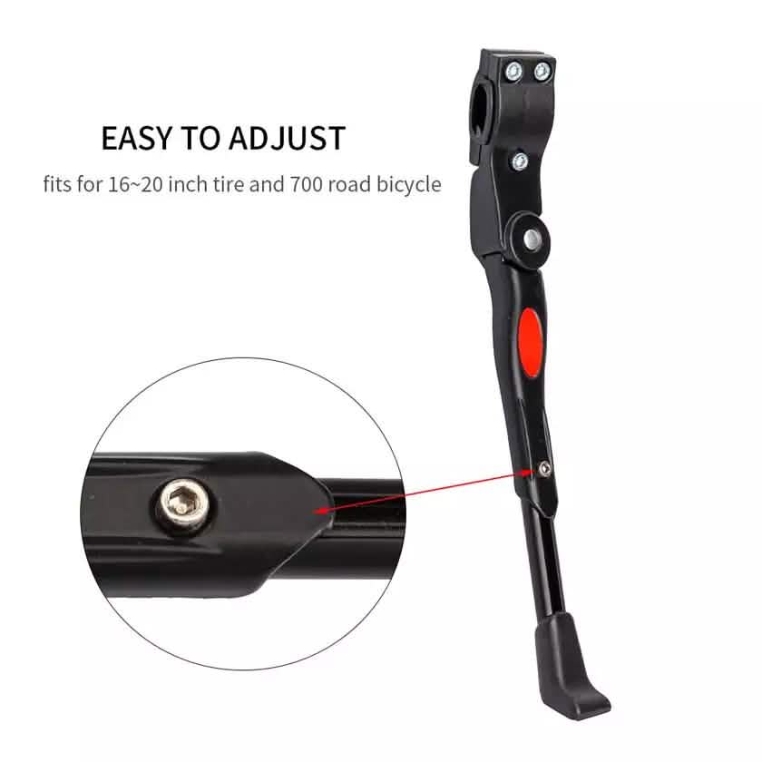 Adjustable Bicycle Support Side Stand DailySale