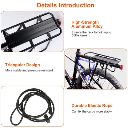 Adjustable Bike Cargo Rack DailySale