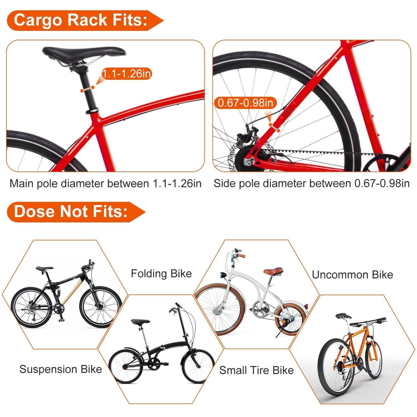Adjustable Bike Cargo Rack DailySale