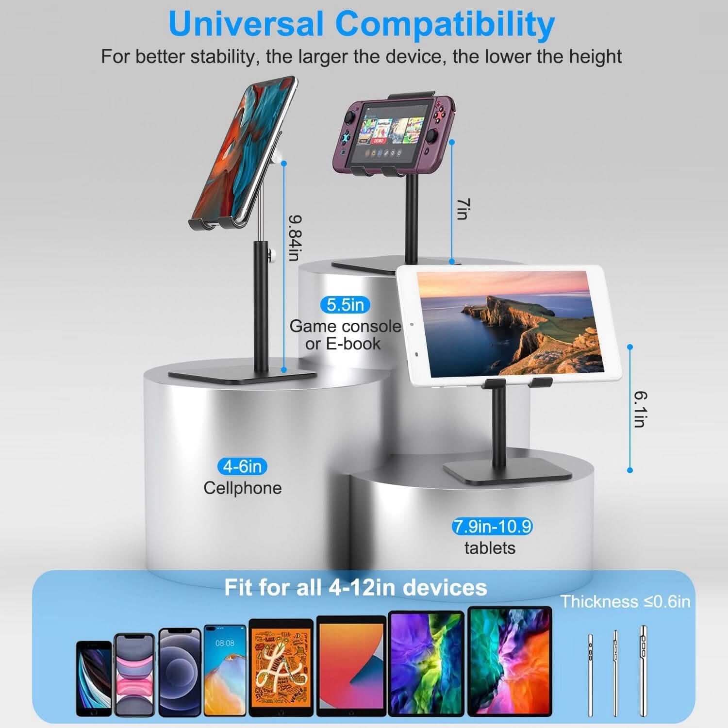 Adjustable Cellphone Tablet Stand DailySale