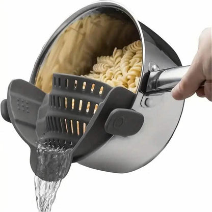 Adjustable Clip-On Strainer for Pots and Pans DailySale
