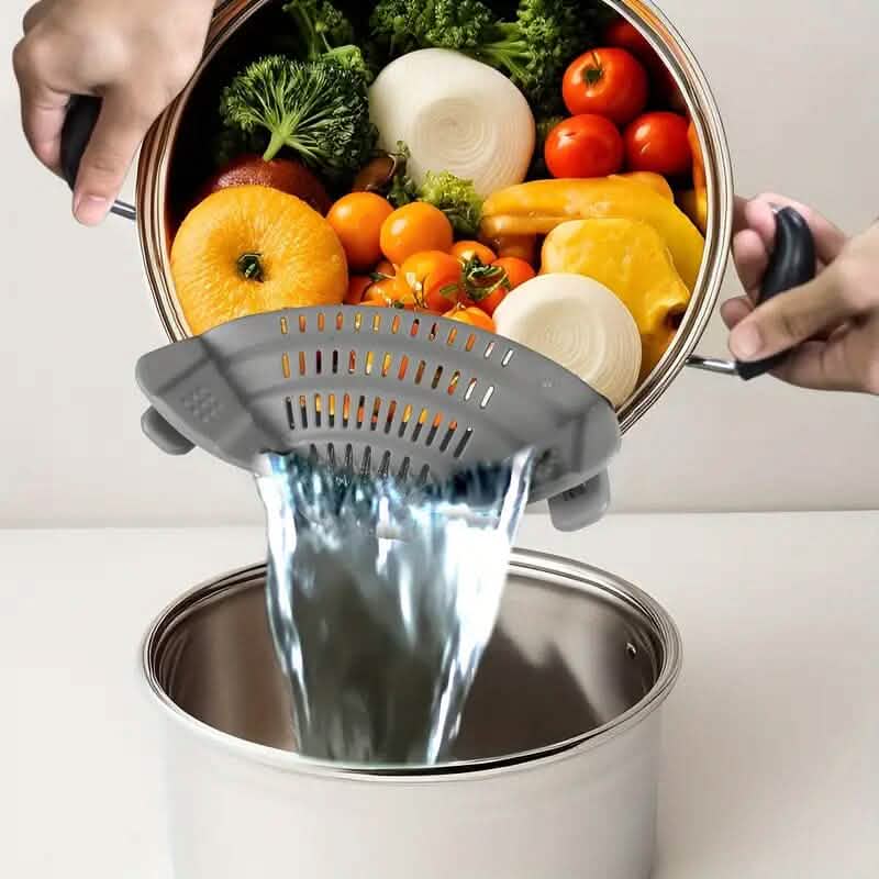 Adjustable Clip-On Strainer for Pots and Pans DailySale