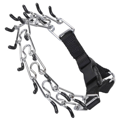 Adjustable Dog Choke Collar Training Chain DailySale