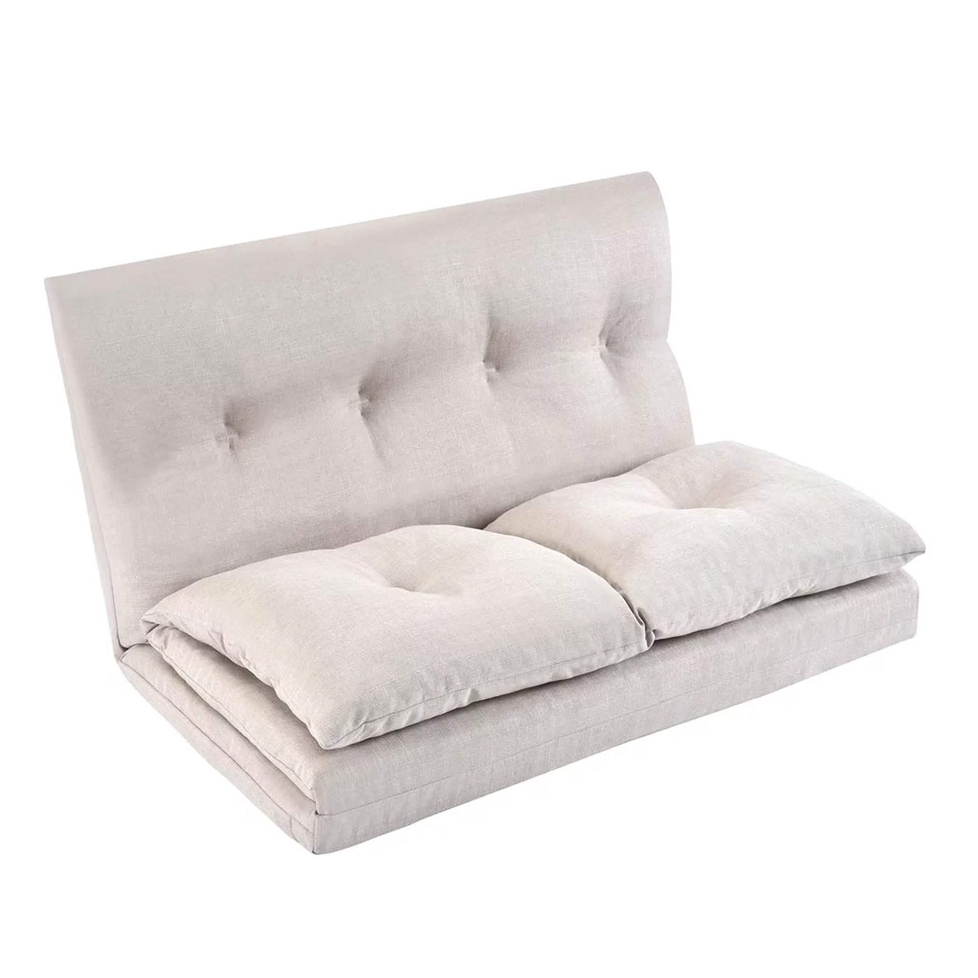 Adjustable Fabric Folding Chaise Lounge Sofa Floor Couch and Sofa DailySale