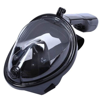 Adjustable Full-Face Snorkel with Attachment for Sports Camera DailySale