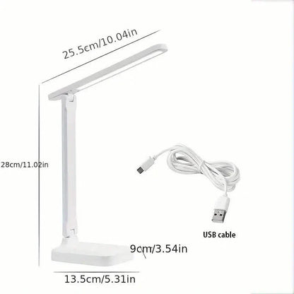 Adjustable LED Desk Lamp with Touch Control, Eye-Care Technology, USB Powered DailySale