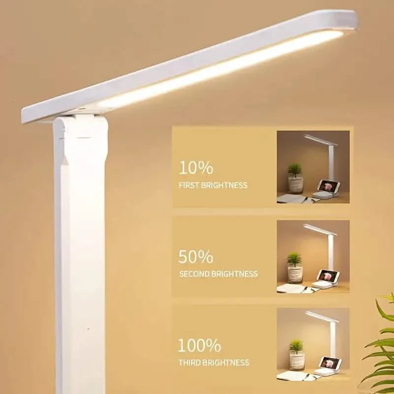 Adjustable LED Desk Lamp with Touch Control, Eye-Care Technology, USB Powered DailySale