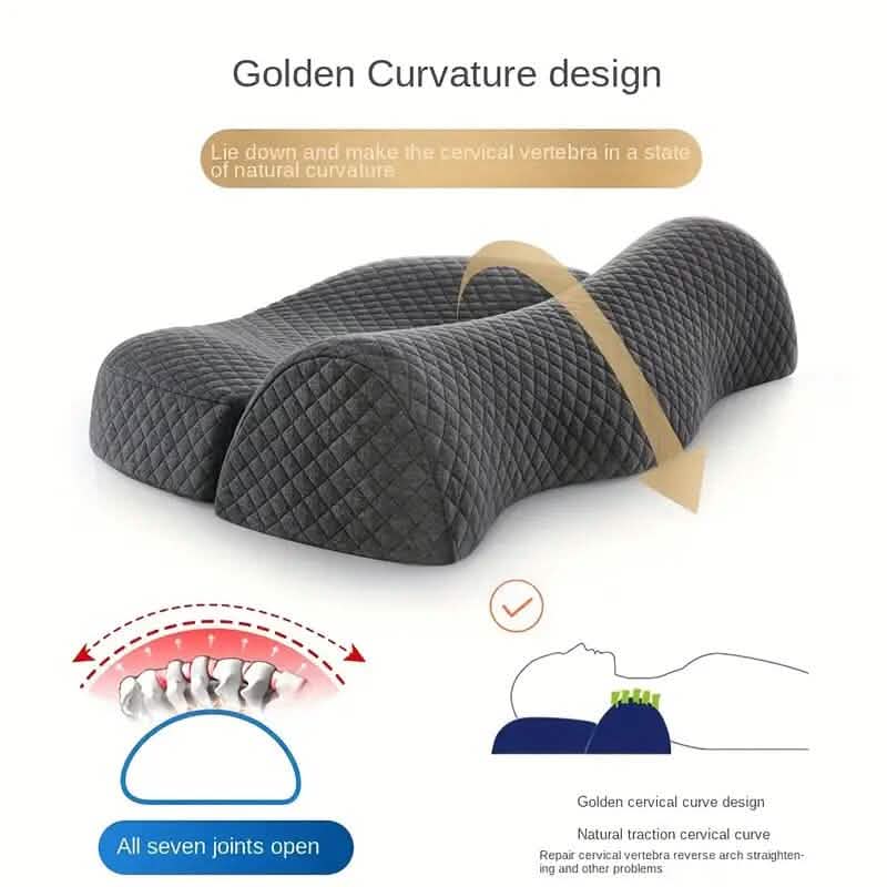 Adjustable Memory Foam Neck Pillow for Shoulder and Cervical Relax DailySale