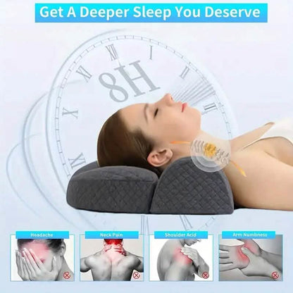 Adjustable Memory Foam Neck Pillow for Shoulder and Cervical Relax DailySale