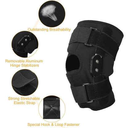 Adjustable Open Patella Compression Knee Brace DailySale