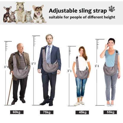 Adjustable Pet Sling Carrier DailySale