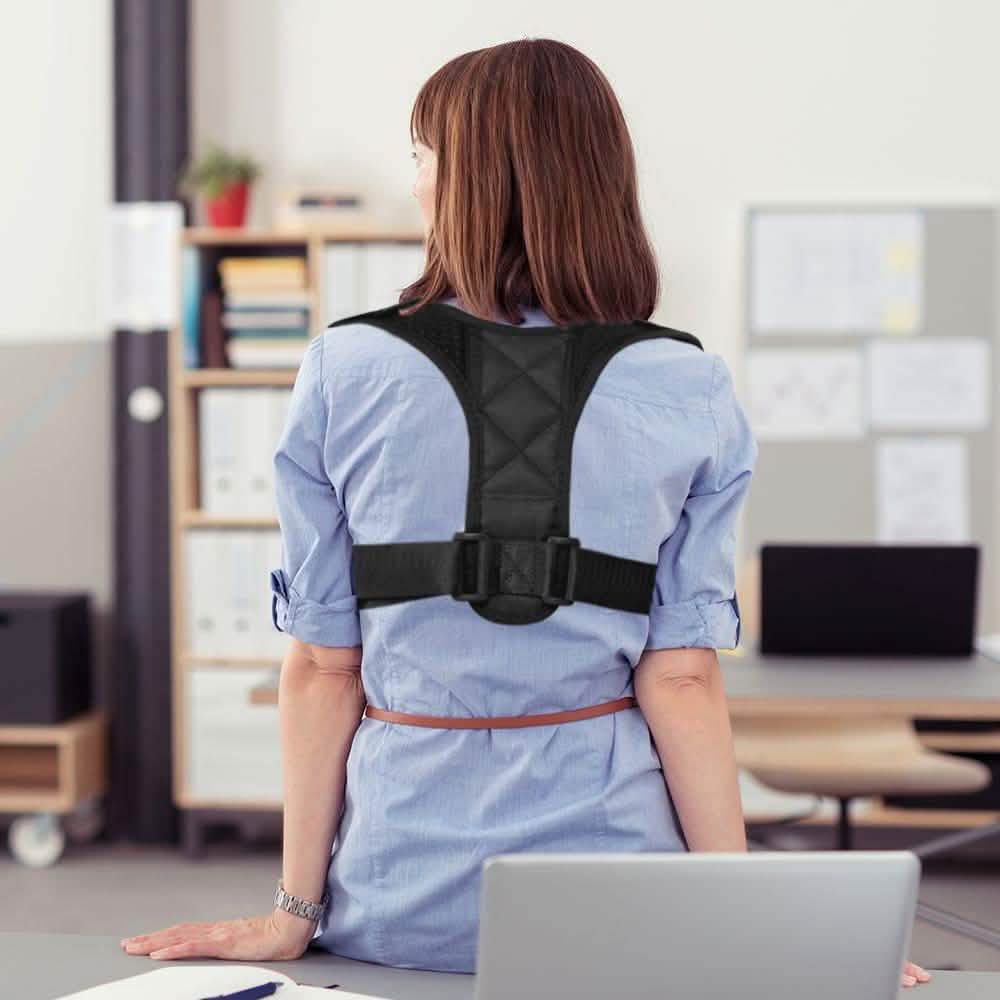 Adjustable Posture Clavicle Support Corrector Back Shoulders Brace DailySale