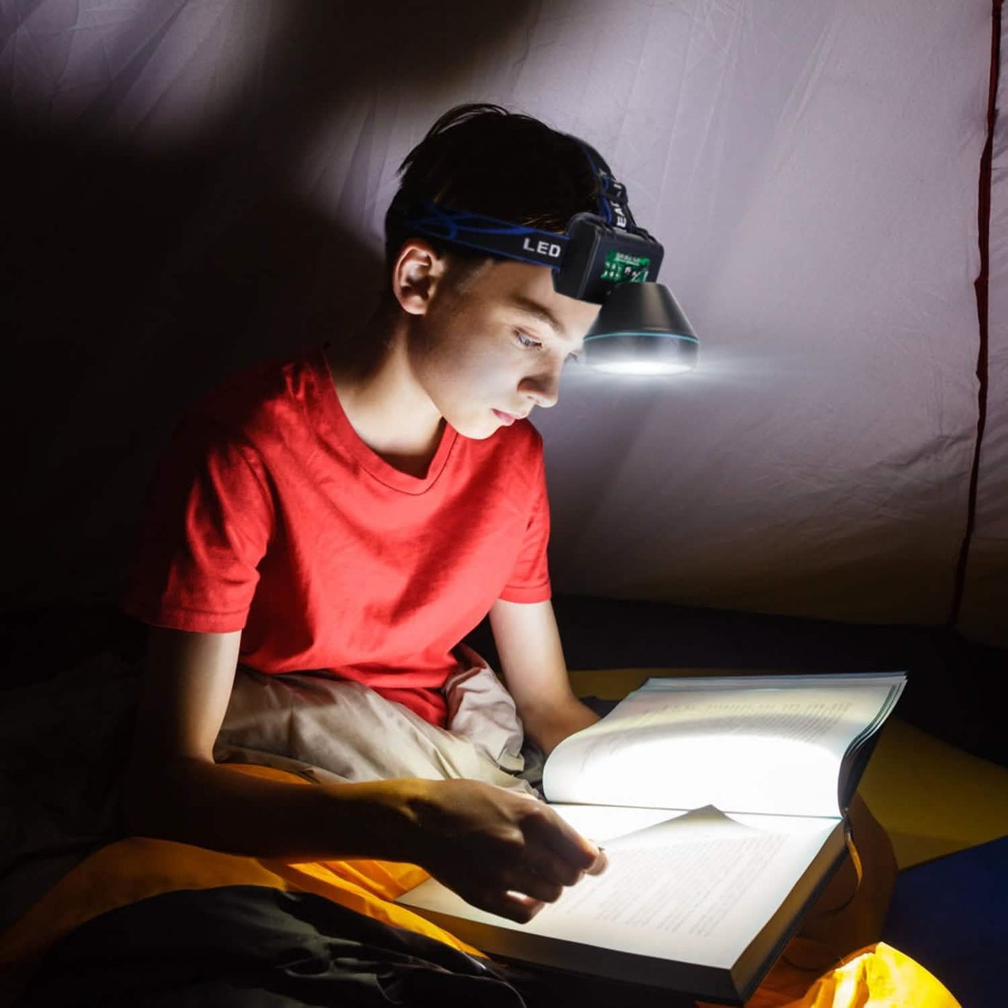 Adjustable Rechargeable LED Spotlight Headlight DailySale