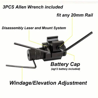Adjustable Red Dot Beam Laser Sight Gun for Hunting DailySale