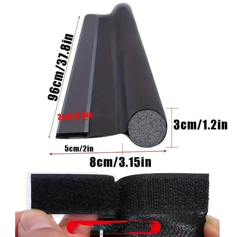 Adjustable Self-Adhesive Sound-Proof Door Bottom Seal Strip DailySale