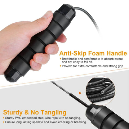 Adjustable Steel Wire Jumping Ropes DailySale