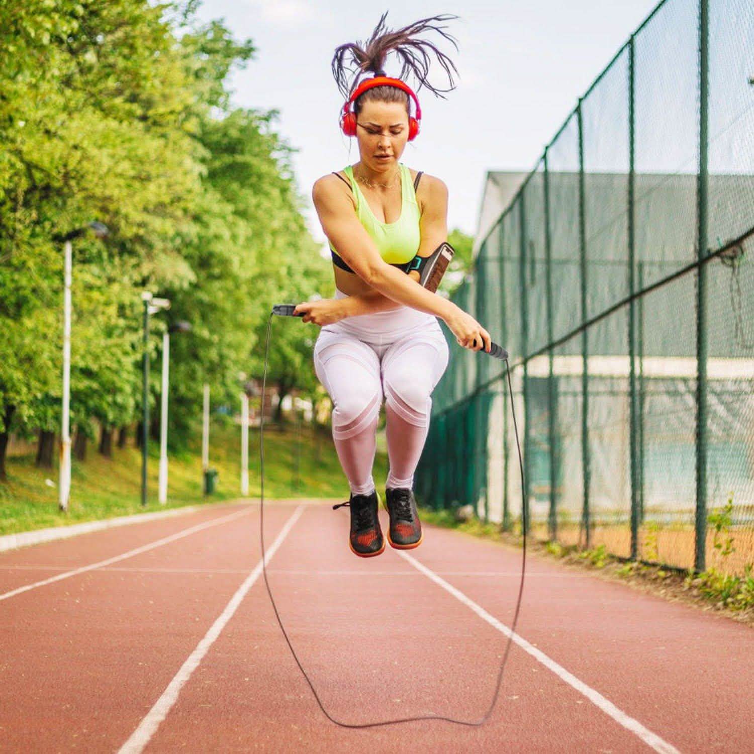 Adjustable Steel Wire Jumping Ropes DailySale