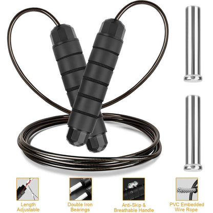 Adjustable Steel Wire Jumping Ropes DailySale