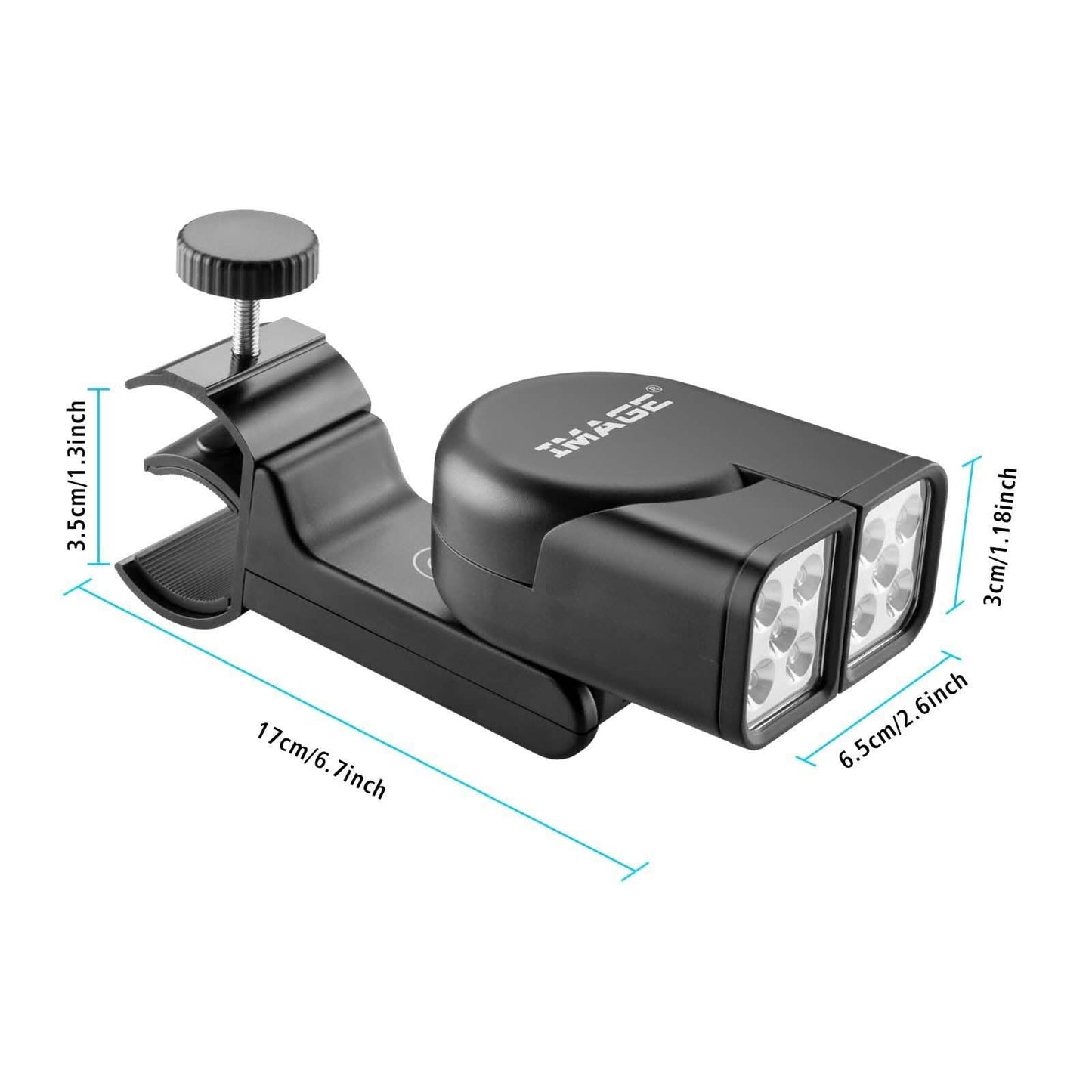 Adjustable Super Bright BBQ Grill Lights 360 Degree Rotation Cooking Camping DailySale