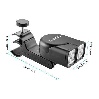 Adjustable Super Bright BBQ Grill Lights 360 Degree Rotation Cooking Camping DailySale